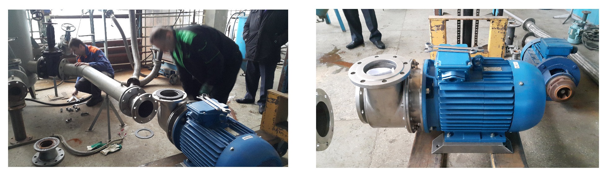 Монтаж насоса КММ 150-125-250 Монтаж насоса КММ 150-125-250