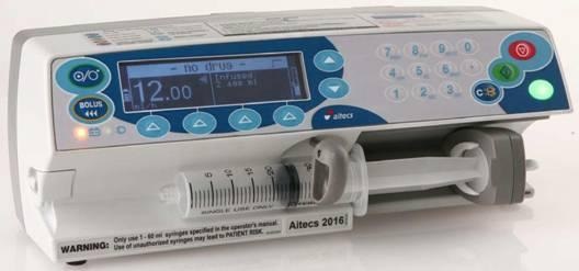 Насос(помпа) Aitecs 2016 компактный портативный шприцевой инфузионный.